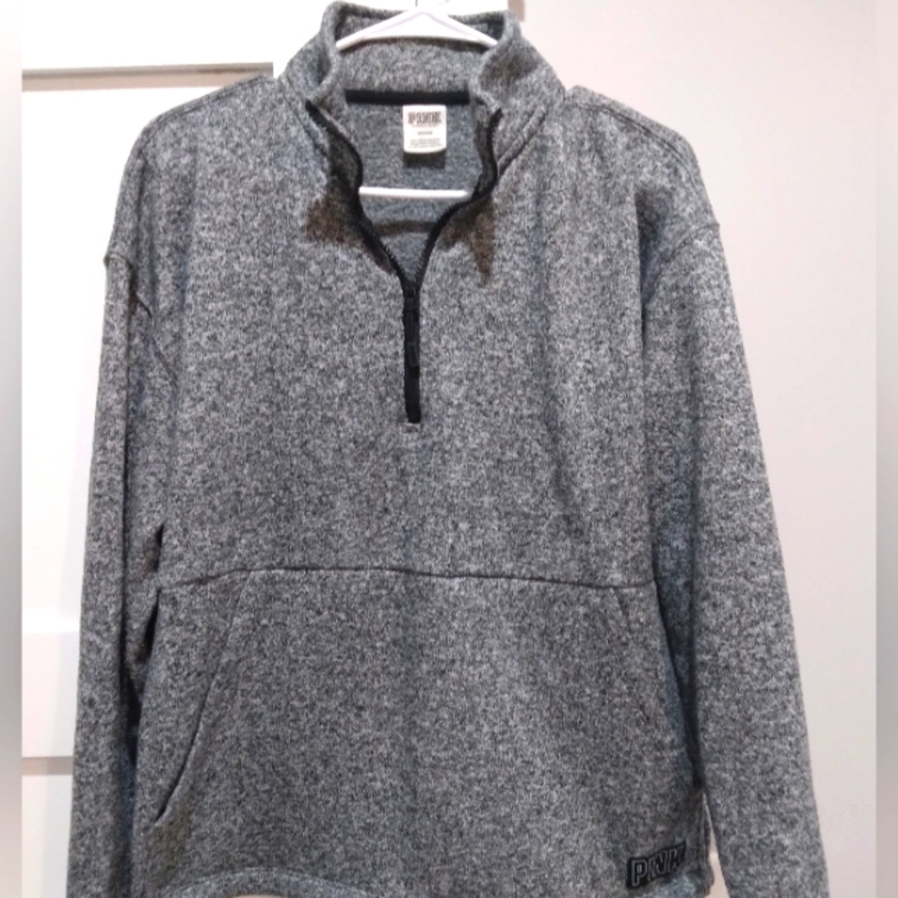 VS PINK Quarter zip sweatshirt
